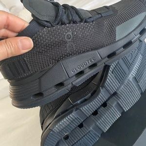 On Running Black Athletic Shoes